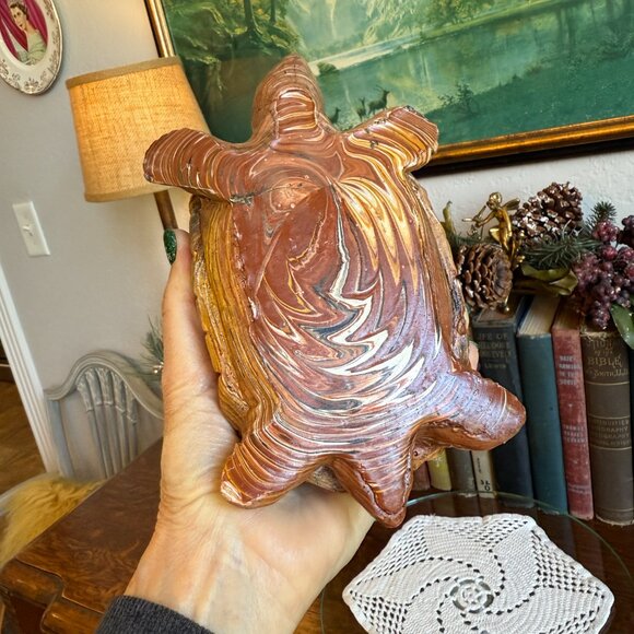 Comanche Pottery Turtle Planter - Picture 7 of 14